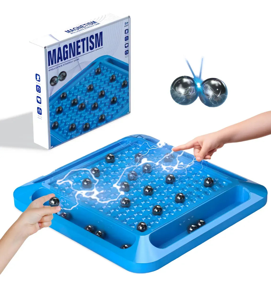 MagnaChess™ — Juego Magnético de Mesa Estratégico (Noches de Diversión en Familia Sin Pantallas)
