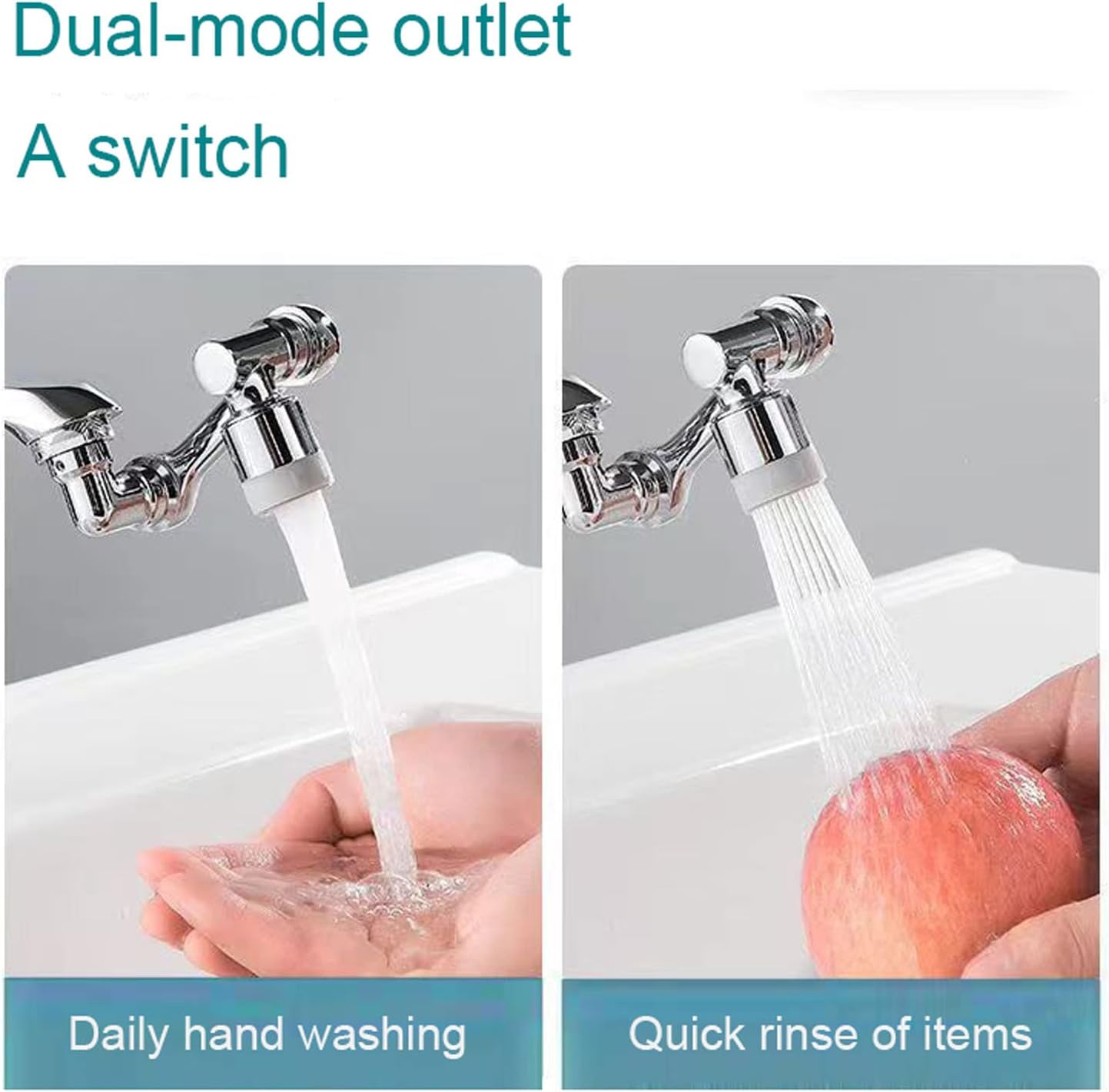 Aqua360™ – Innovación y comodidad en tu grifo.