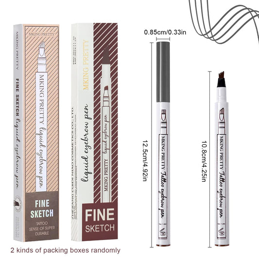 BrowDefine™ — Lápiz de Cejas Negro o Marrón (Cejas Perfectas en 2 Trazos)