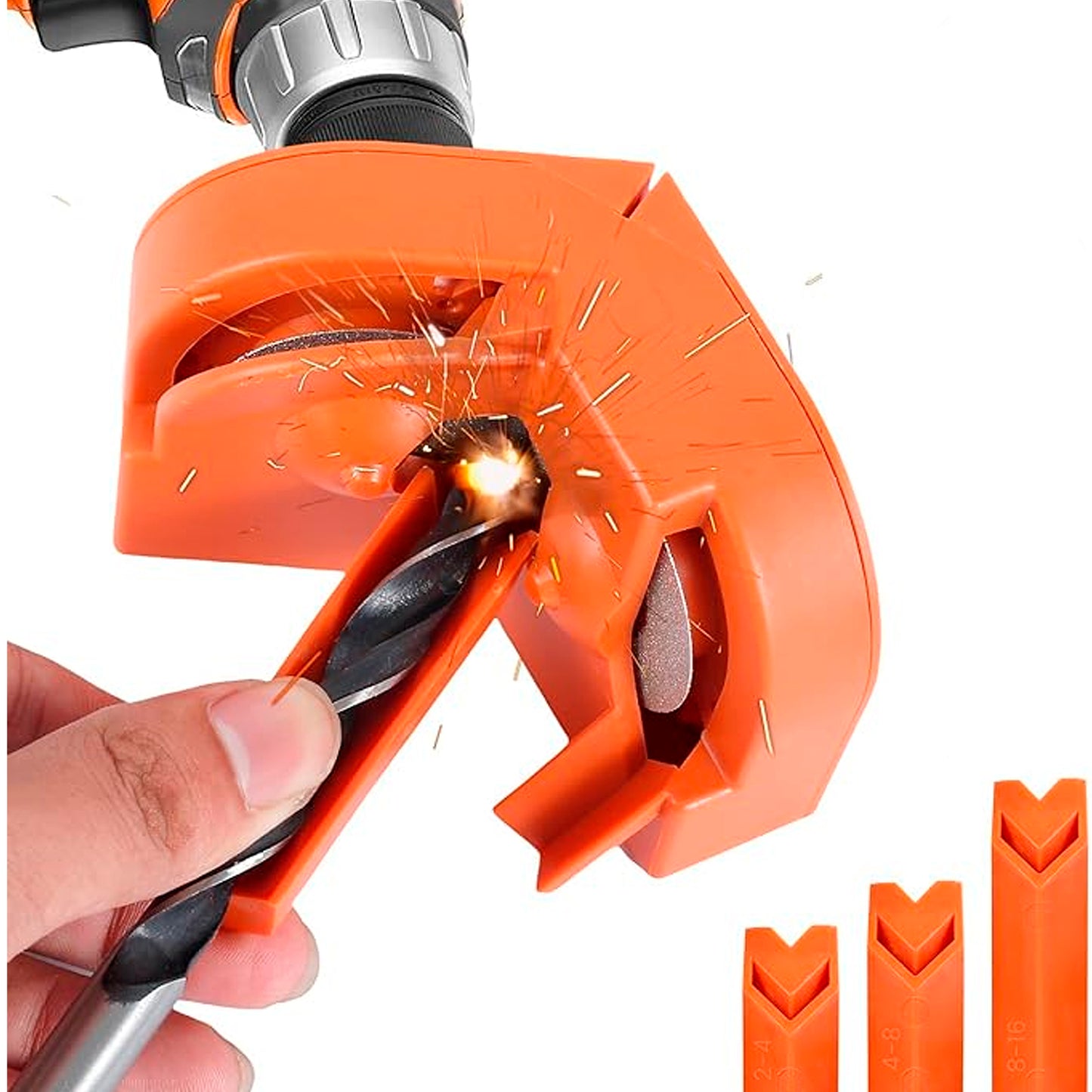 Combo Afilador de Brocas + Tijera Multiangular Profesional 2 en 1 | Precisión Total en Segundos