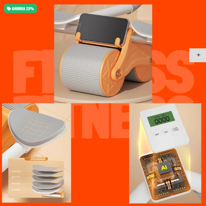 RODILLO PARA EJERCICIO ABDOMINAL