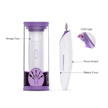 Kit eléctrico de manicura 5 en 1