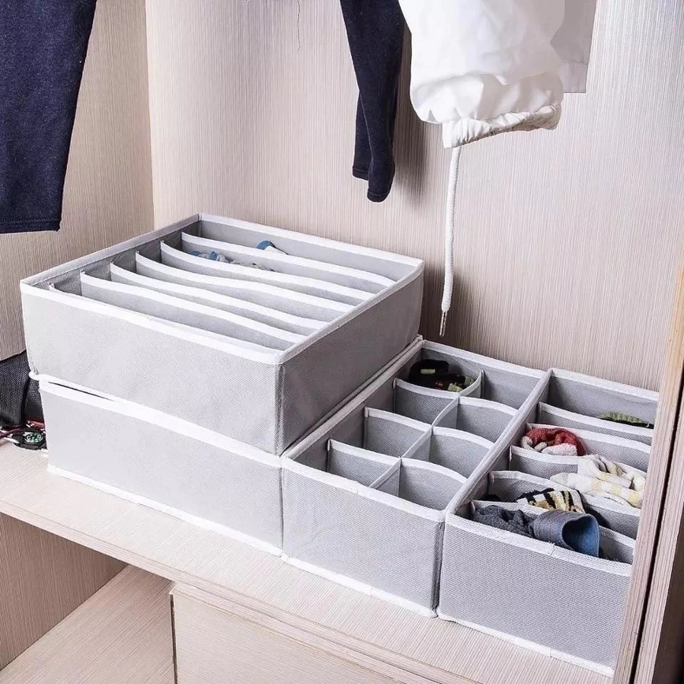 Set organizador 4 EN 1 de ropa interior y accesorios