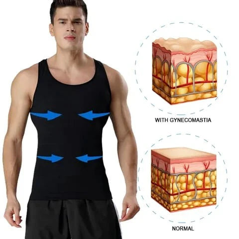 Camisilla moldeadora para hombre 🔥