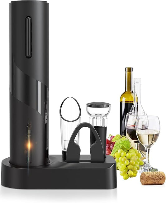 Sacacorchos Eléctrico  Con Accesorios Premium