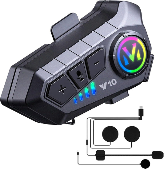 Intercomunicador bluetooth para casco – Conectividad y estilo sin límites.
