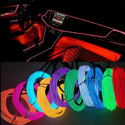 Cinta LED RGB Neon Para Auto