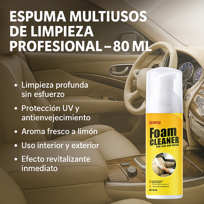 ✨ Espuma Multiusos de Limpieza Profesional – 80 ML