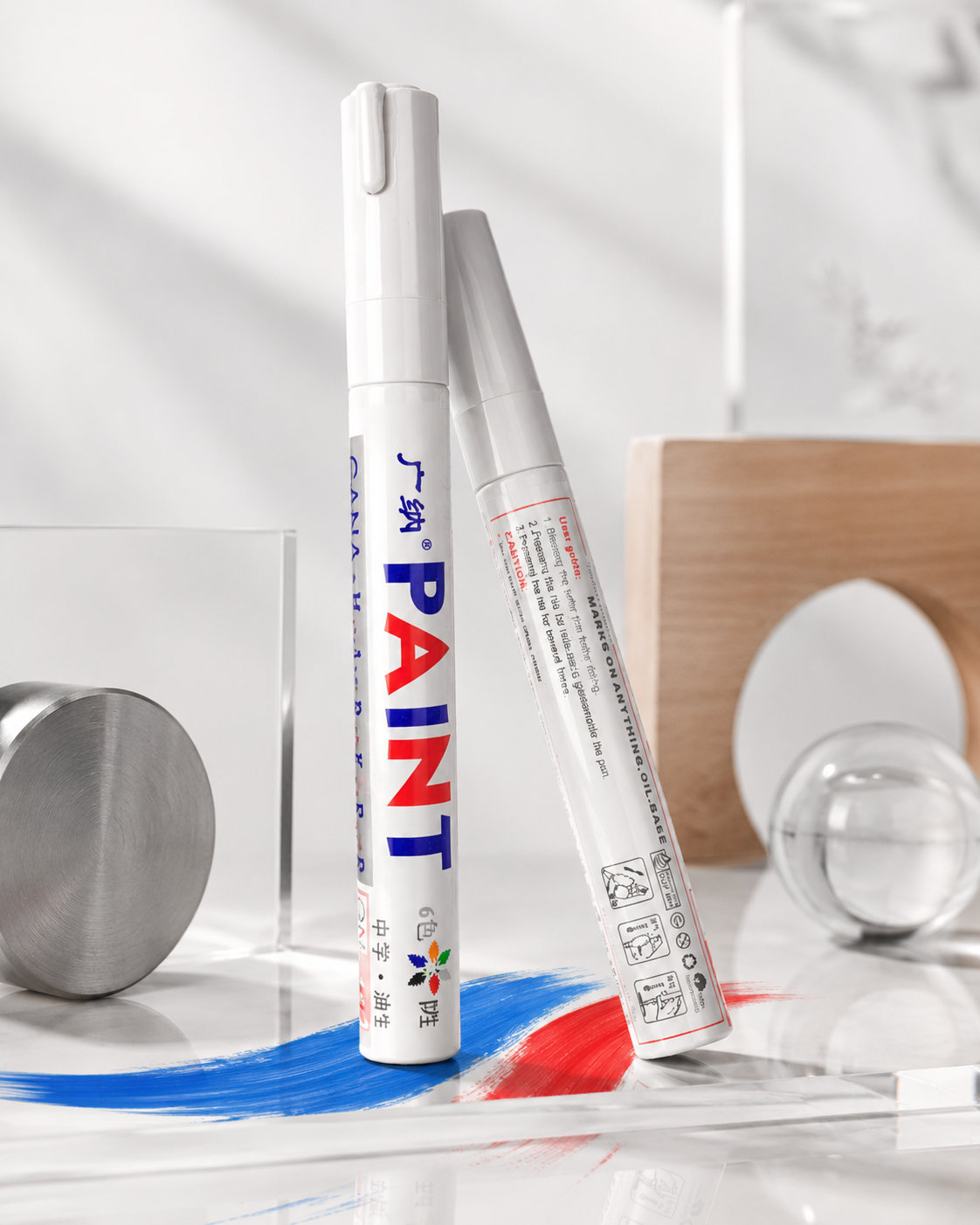 Marcadores de Pintura Permanente Pro™ – Set Multisuperficie