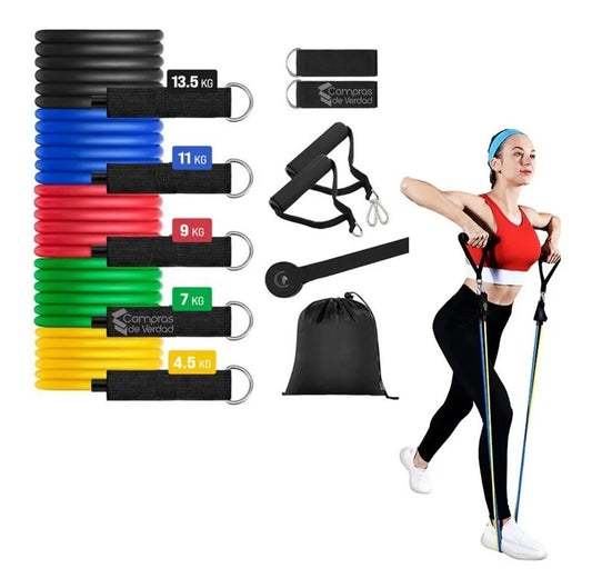 SUPER KIT BANDAS TUBULARES 11EN1 - YA NO TENGAS EXCUSAS PARA ENTRENAR