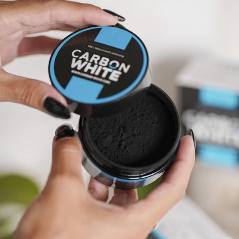 Carbón Activado de Coco para Blanquear Dientes | CarbonWhite Paraguay