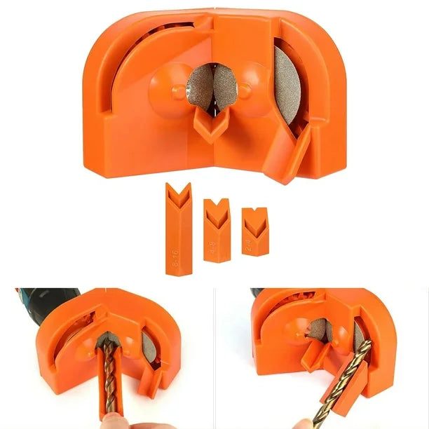 SharpDrill™ — Afilador de Brocas Universal (Dejá de Tirar Brocas Desafiladas a la Basura)