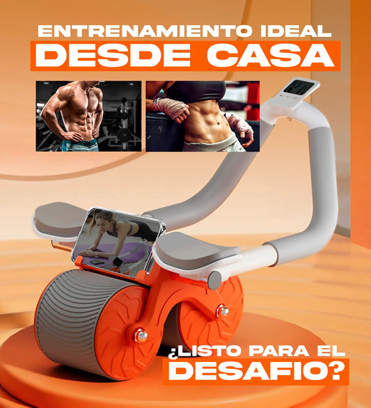 CoreCrusher™ — Rueda Abdominal de Doble Estabilidad (Abdominales Marcados Sin Pagar Gimnasio)