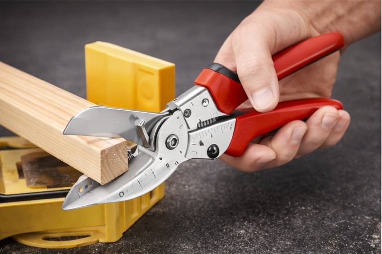 ✂️ AngleCut Pro™ — Tijera de Ángulo Ajustable (Cortá en Cualquier Ángulo con Precisión Milimétrica)